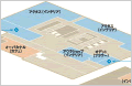地図製作サンプル：京都COCON烏丸フロアマップ